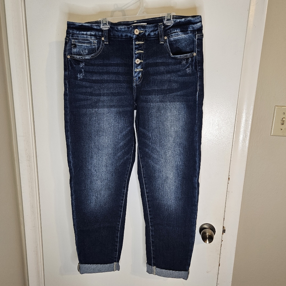Kancan- cropped denim - 31